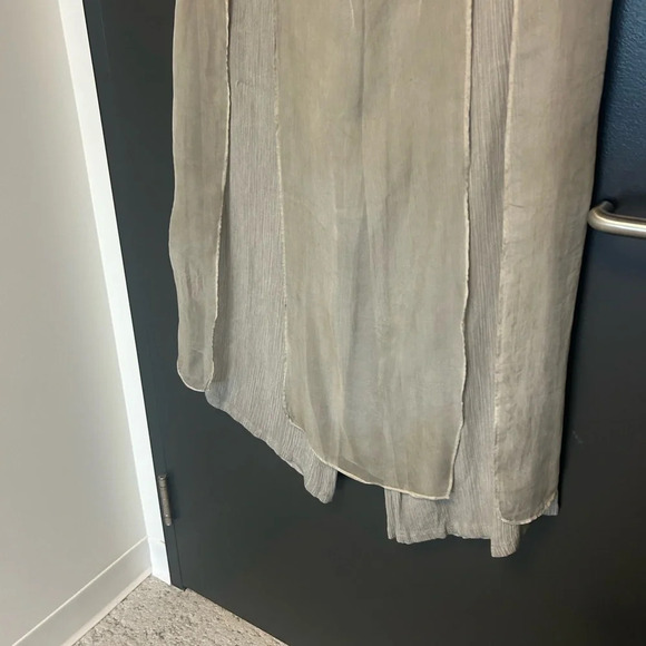 Fresh FX panelled long lagenlook layered skirt size S great contrasting fabric - Picture 3 of 11